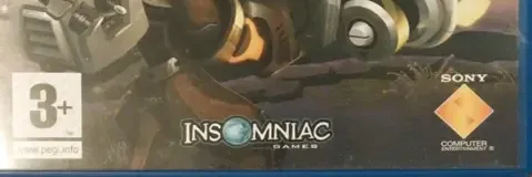 Ratchet & Clank: Up Your Arsenal, the PEGI square on its front
