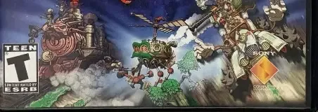 Dark Cloud 2, the ESRB box on its front