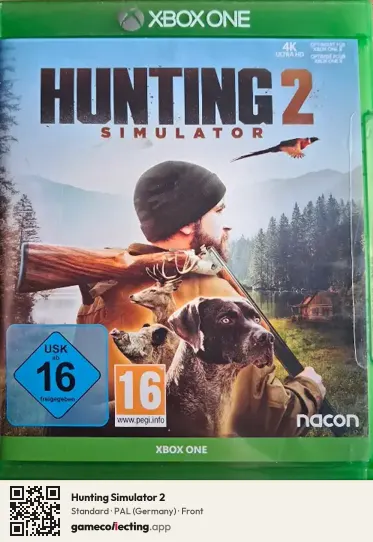 Hunting Simulator 2 Xbox One, Germany box front