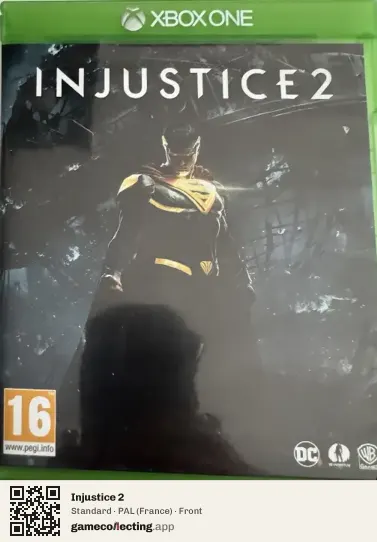 Injustice 2 Xbox One, France box front