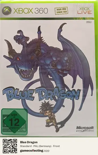 Blue Dragon Xbox 360, Germany box front