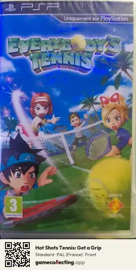 Hot Shots Tennis: Get a Grip PlayStation Portable, France box front