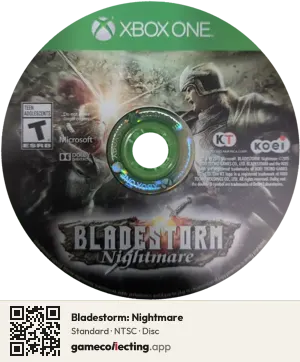 Bladestorm: Nightmare Xbox One, NTSC disc