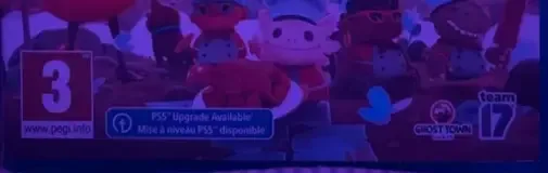 Overcooked!, the PEGI square on its front