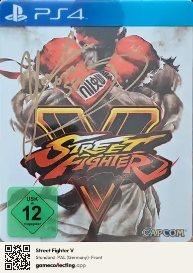 Street Fighter V PlayStation 4, Germany box front