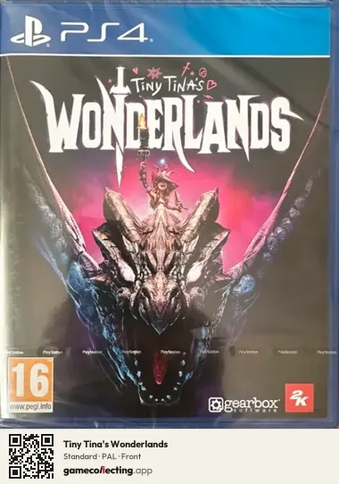 Tiny Tina's Wonderlands PlayStation 4, PAL box front
