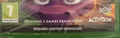 Spyro Reignited Trilogy, the PEGI square on its front