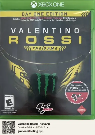 Valentino Rossi: The Game Xbox One, NTSC box front