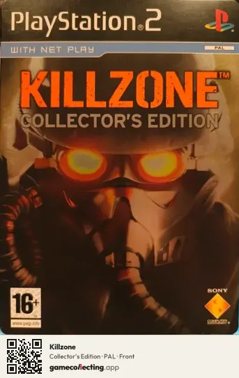Killzone PlayStation 2, PAL box front
