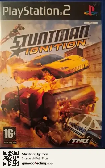 Stuntman Ignition PlayStation 2, PAL box front