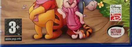 Piglet's Big Game, the PEGI square on its front