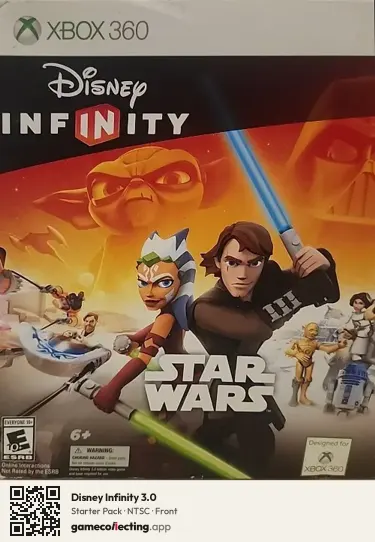 Disney Infinity 3.0 Xbox 360, NTSC box front