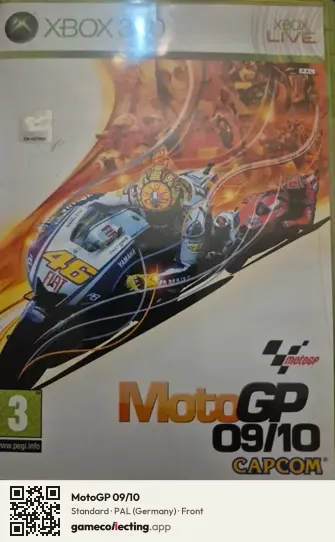 MotoGP 09/10 Xbox 360, Germany box front