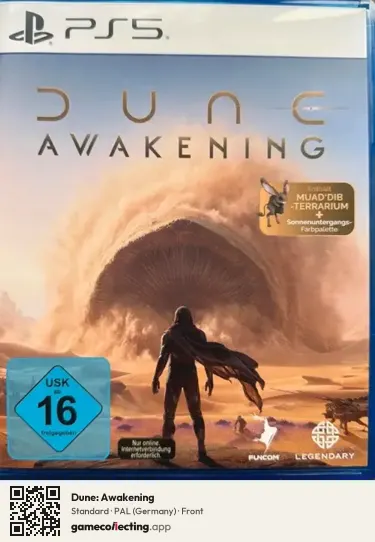Dune: Awakening PlayStation 5, Germany box front