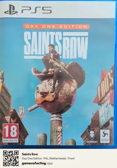Saints Row PlayStation 5, Netherlands box front