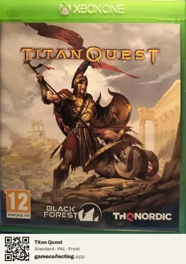 Titan Quest Xbox One, PAL box front