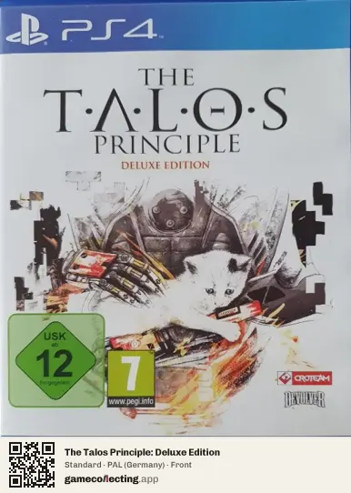 The Talos Principle: Deluxe Edition PlayStation 4, Germany box front