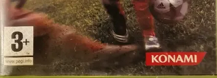 Pro Evolution Soccer 2009, the PEGI square on its front