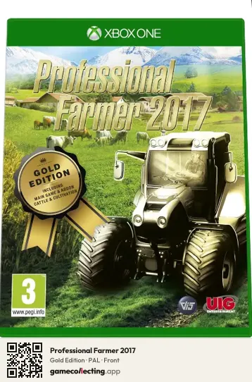Professional Farmer 2017 Xbox One, PAL box front