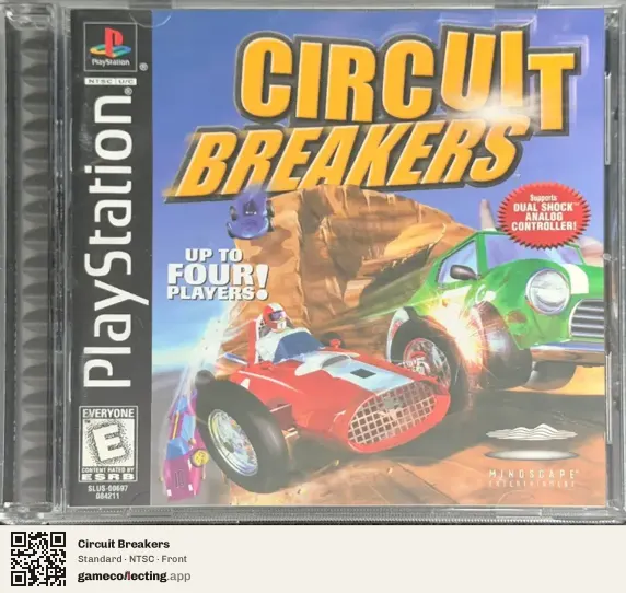 Circuit Breakers PlayStation, NTSC box front