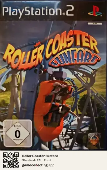 Roller Coaster Funfare PlayStation 2, PAL box front