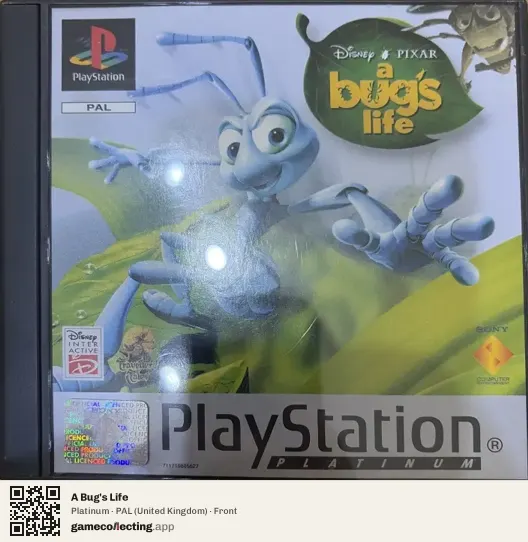 A Bug's Life PlayStation, United Kingdom box front