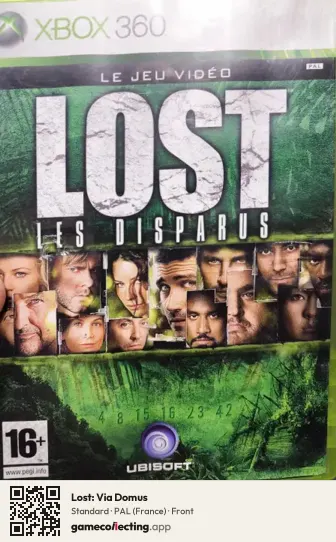 Lost: Via Domus Xbox 360, France box front