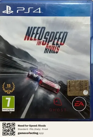 Need for Speed: Rivals PlayStation 4, Italy box front