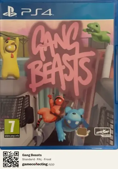 Gang Beasts PlayStation 4, PAL box front