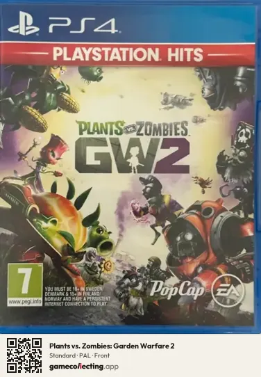 Plants vs. Zombies: Garden Warfare 2 PlayStation 4, PAL box front