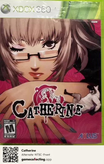 Catherine Xbox 360, NTSC box front