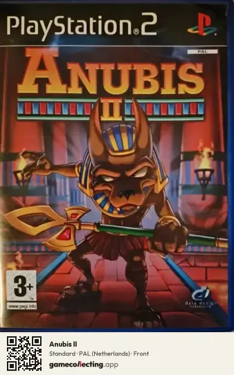 Anubis II PlayStation 2, Netherlands box front