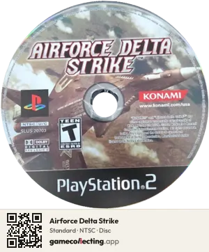 Airforce Delta Strike PlayStation 2, NTSC disc