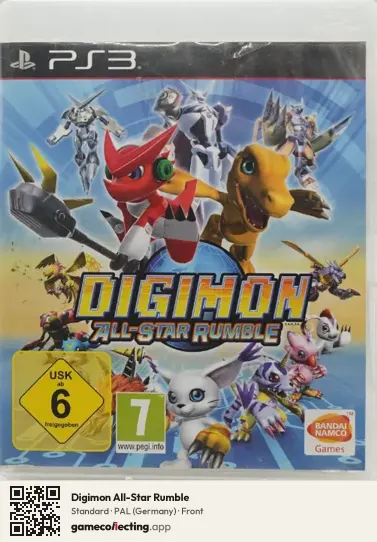 Digimon All-Star Rumble PlayStation 3, Germany box front