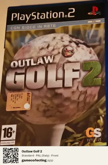 Outlaw Golf 2 PlayStation 2, Italy box front