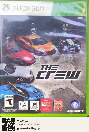 The Crew Xbox 360, NTSC box front