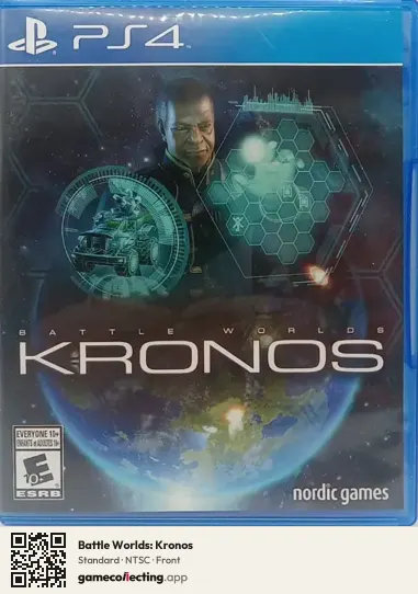 Battle Worlds: Kronos PlayStation 4, NTSC box front