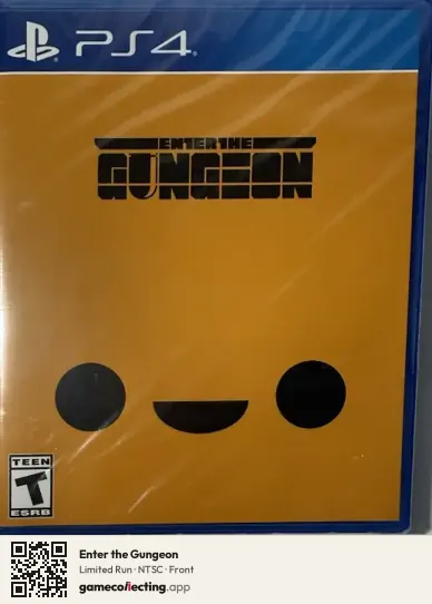 Enter the Gungeon PlayStation 4, NTSC box front