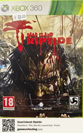 Dead Island: Riptide Xbox 360, Nordic countries box front