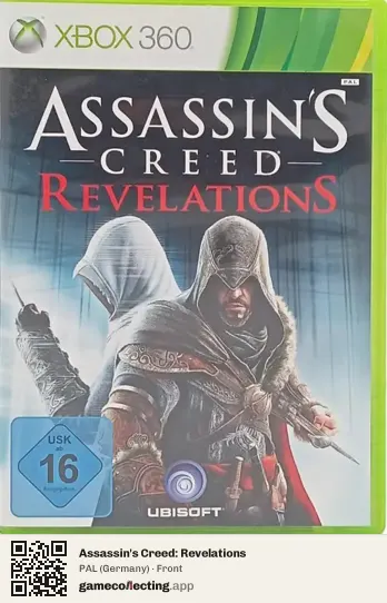 Assassin's Creed: Revelations Xbox 360, Germany box front