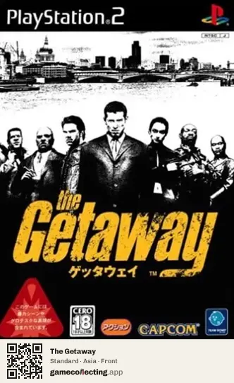 The Getaway PlayStation 2, Asia box front