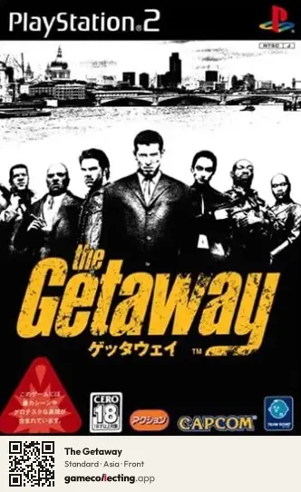 The Getaway PlayStation 2, Asia box front