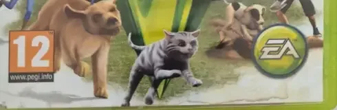 The Sims 3: Pets, the PEGI square on its front