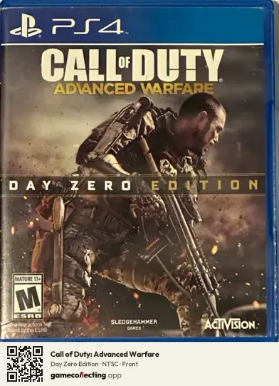 Call of Duty: Advanced Warfare PlayStation 4, NTSC box front