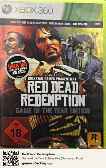 Red Dead Redemption Xbox 360, Germany box front