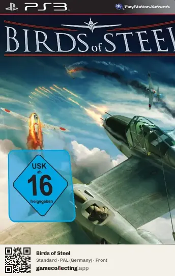 Birds of Steel PlayStation 3, Germany box front