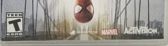 The Amazing Spider-Man 2, the ESRB box on its front