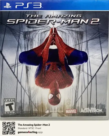 The Amazing Spider-Man 2 PlayStation 3, NTSC box front