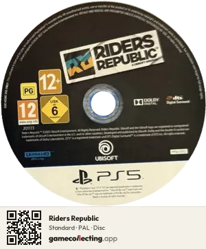 Riders Republic PlayStation 5, PAL disc