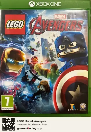 LEGO Marvel's Avengers Xbox One, France box front